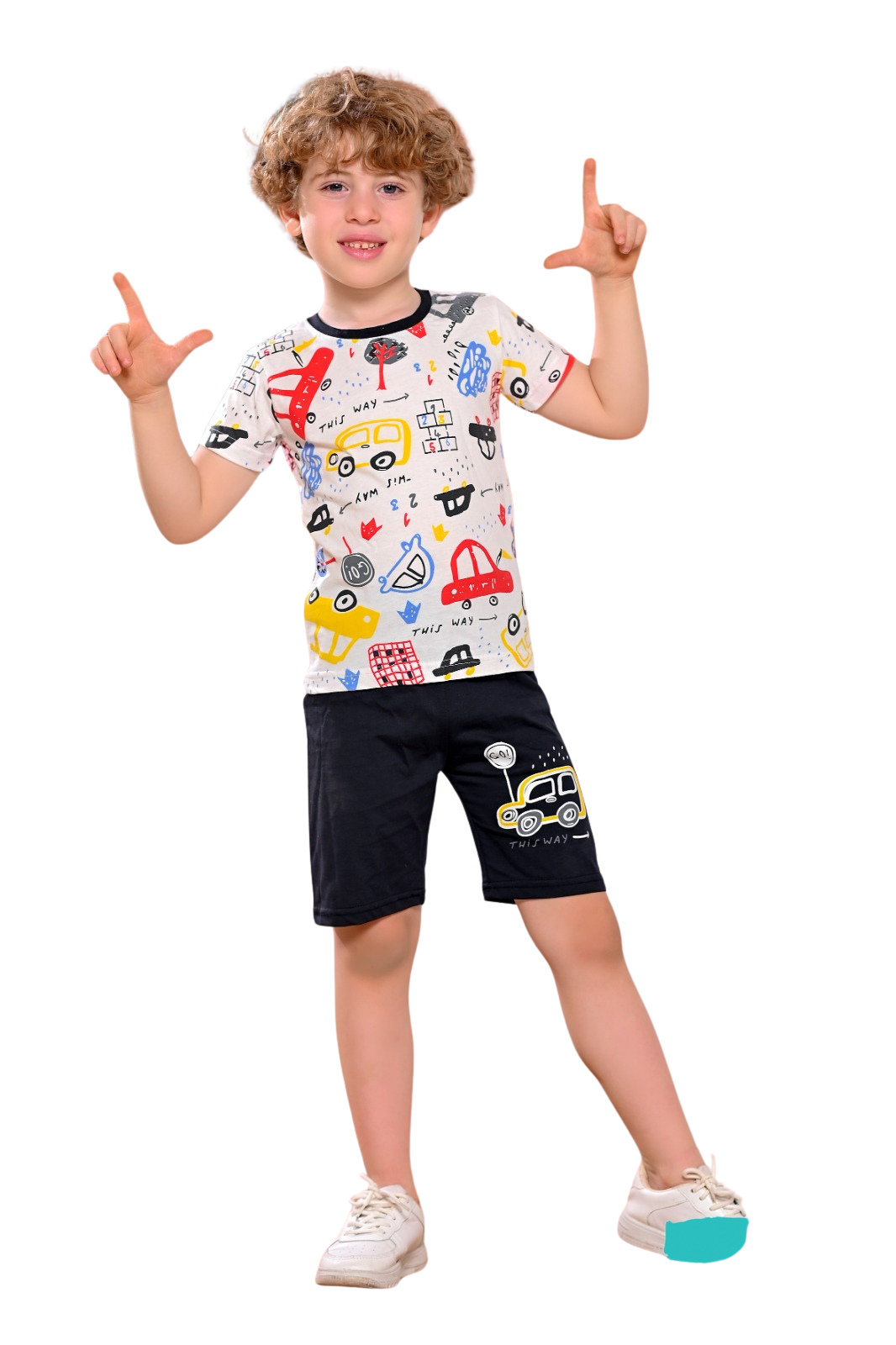 9 Boys' Homewear Set - 100% Cotton - Image 1