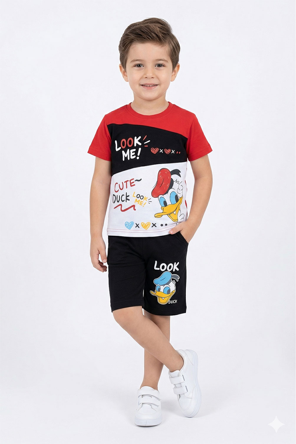2wab Boys' Homewear Set - 100% Cotton - Image 1