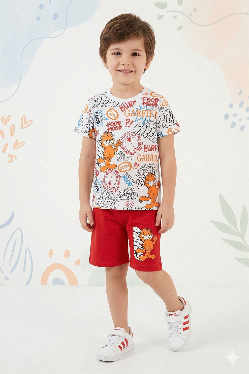 6wab Boys' Homewear Set - 100% Cotton - Image 1